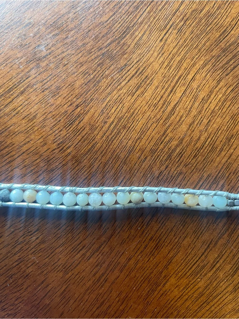 Turquoise Beaded Adjustable Belt Accent Bohemian Western Rustic Earthy